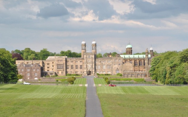 Stonyhurst Hall, the ancestral home of the Shireburns in Aighton.